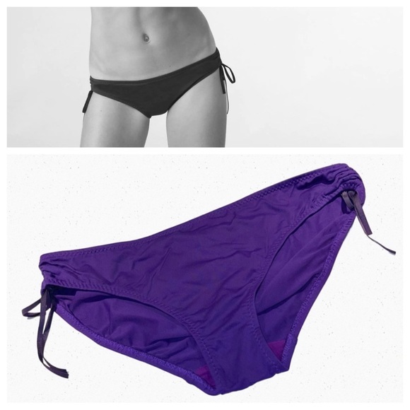 malia mills Other - Malia Mills “It’s a Cinch” Purple Bikini Bottom Size 10
